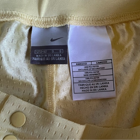 Nike Youth Vintage Buttoned Athletic Mesh Pants 12/14 - Picture 4 of 4